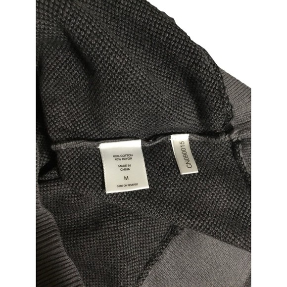 New York & Company Black and Gray Animal Print Top NWT Size M - Picture 5 of 10